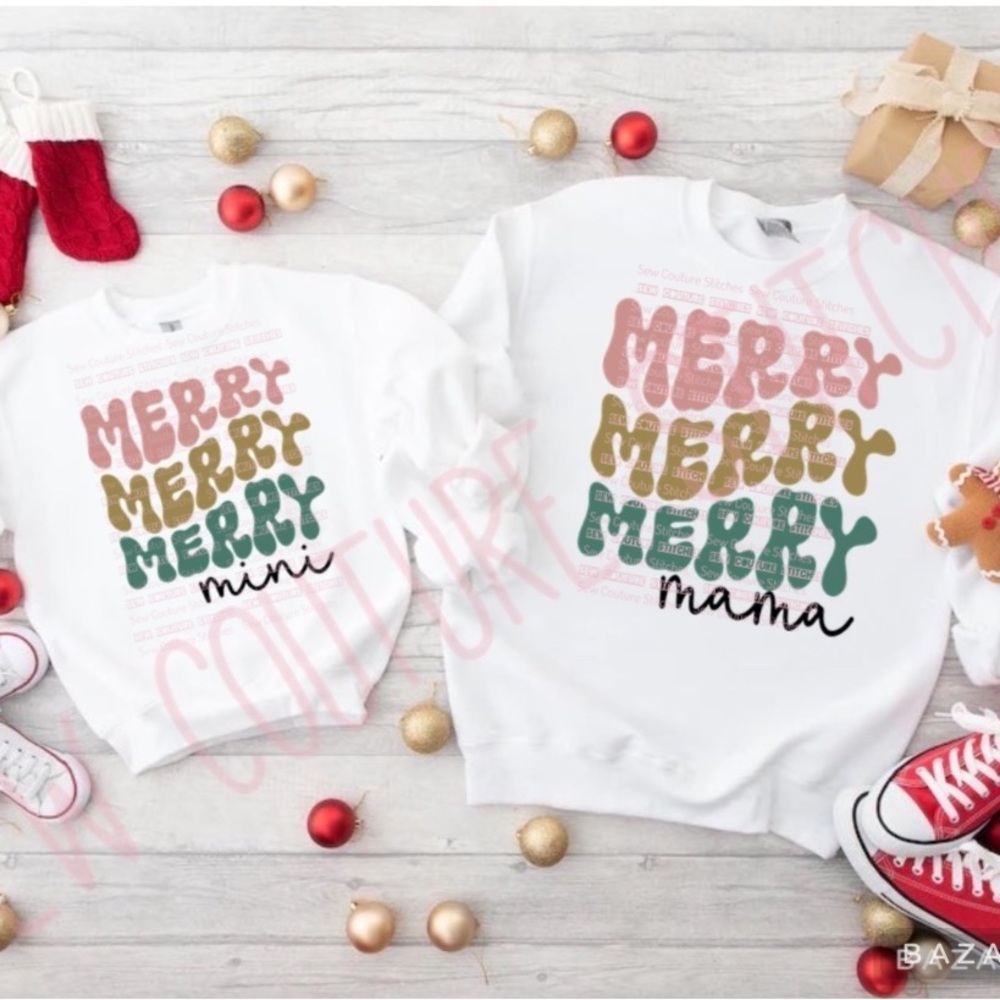 Merry mama sweatshirt